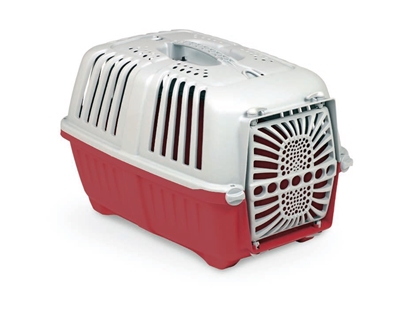 Picture of LeoPet Cat Transport Carrier – Practical Plastic Travel Crat